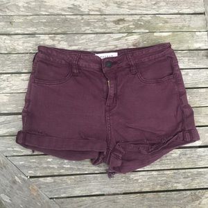 PacSun Super Stretch Shortie Shorts